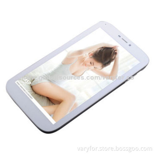 7-inch tablet PC with 3G mobile phone function, MTK6572, dual-core, dual camera with GPS & Wi-Fi